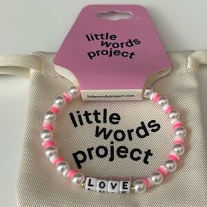 NWT Little Words Project Love Bracelet